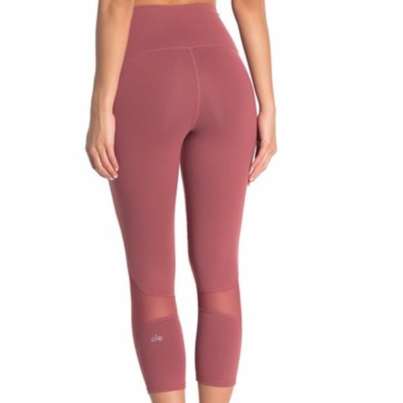 ALO Yoga Pants - Alo Yoga High Waist Coast Crop Leggings